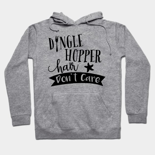 Dingle Hopper Hair Dont Care Hoodie by chaseoscar